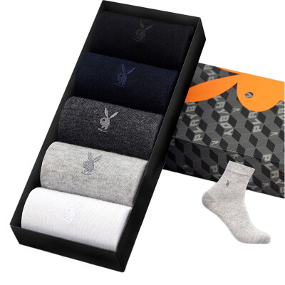 

PLAYBOY Men Mid- Cut Cotton Socks