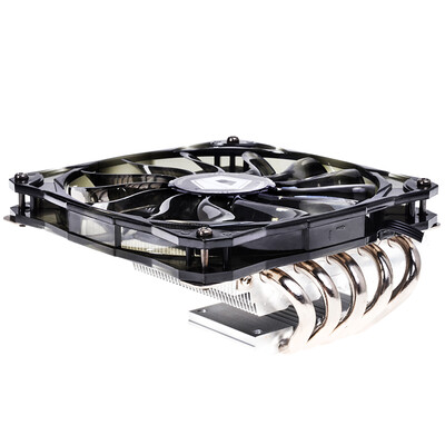 

ID-COOLING IS-50 multi-platform thin down CPU cooler five heat pipe 12cm temperature control mute fan compatible ITX platform