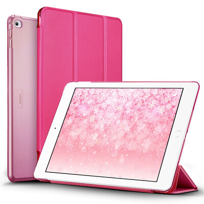 

(ESR) Apple iPad Air2 / 6 защитная крышка / оболочка светлая капля / три раза стент кожа серия Yue цветная серия персик красный