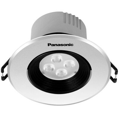 

Jingdong Supermarket] Panasonic (Panasonic) NNNC75098 escape the series of small household metal spotlights 4W silver frame 4000K