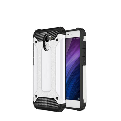 

Fivice Xiaomi Redmi 4 Pro case Luxury Silicone Diamond Armor PC Hard Shell Phone Case