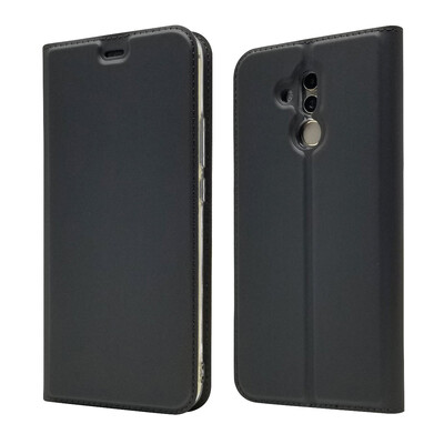 

Huawei Mate 20 Lite Case BasicStock Slim Fit Flip StandCard Slot Premium PU Leather Wallet Case Full Body Protection Anti-Sli