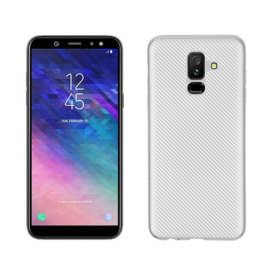 

Goowiiz Phone Case For Samsung Galaxy A6 2018A6 Plus 2018J7 MaxJ7 PlusC8C7 2017 Luxury Ultra-thin Carbon Fiber Soft Silicone