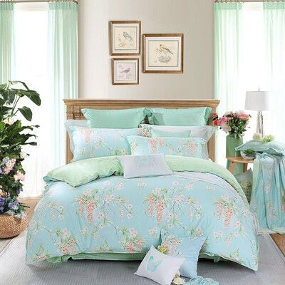 

MERCURY print cotton bed setbed kit duvet coverbed sheetpillowcase