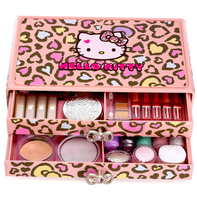 

HELLO KITTY Творческий подарок Double Plane King Cosmetic Storage Box Многофункциональный шкатулка для ювелирных изделий KT1009