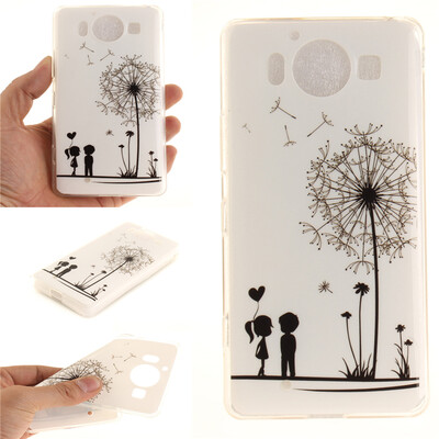 

Любители и одуванчика шаблон Мягкий тонкий ТПУ резиновый силиконовый гель обложка чехол для Nokia Lumia950