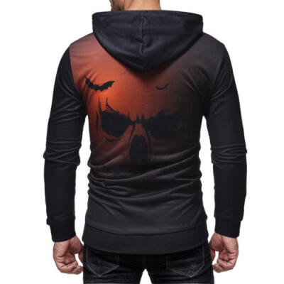 

New Mens Hoodie Sweater Hip-hop Skateboard Printed Sweatshirts Pullover Coats