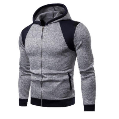 

Fashion Mens Hoodie Warm Hooded Sweatshirt Outwear Coat Jacket Jumper Sweater