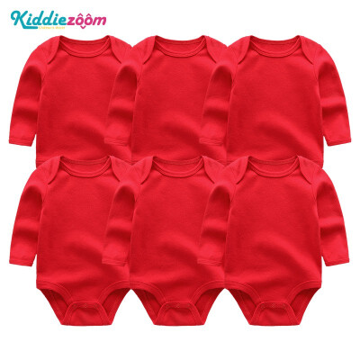 

6PCS Baby Girl Clothes Long Sleeve Bodysuits Newborn Baby Boy Clothes Cotton Babywear Girls Clothing Sets Bebe Unicorn Outwear