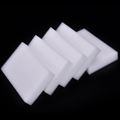 

10Pcs White Magic Sponge Eraser Cleaning Melamine Foam Cleaner Kitchen Pad