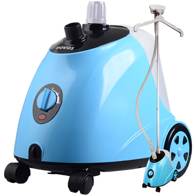 

POVOS Vapor Steamer PW535 Home Hanging Iron 18L Big Water Tank Capacity Blue