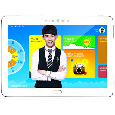 

Readingboy readboy student flat G35S dual frequency wifi learning eye flat sync point read 4 nuclear 16G high-definition screen puzzle question computer intelligent learning machine home teaching machine