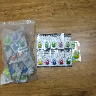 

PH PANDAHALL 30Pcs Mini Mixed Colors Plastic Craft Punches Paper Hole Puncher