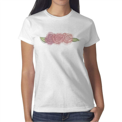 

Womens Hello Summer Flamingo Cotton T-Shirt Short-Sleeve Interesting tee
