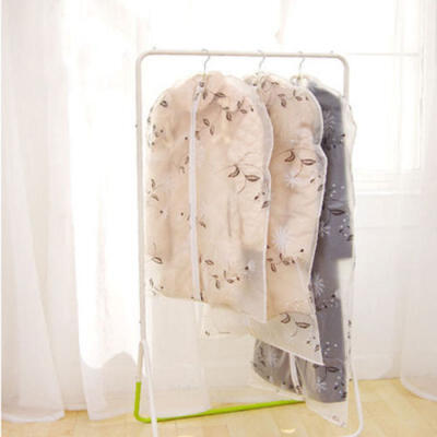 

New Clothes Hanging Garment Suit Coat Dust Cover Wardrobe Storage Bag Organizer