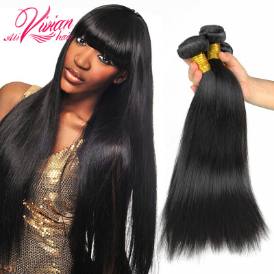 

7A Brazilian Virgin Hair Straight Human Hair Virgin Brazilian Hair Unprocessed Brazilian Straight 3 Bundles rosa hair products