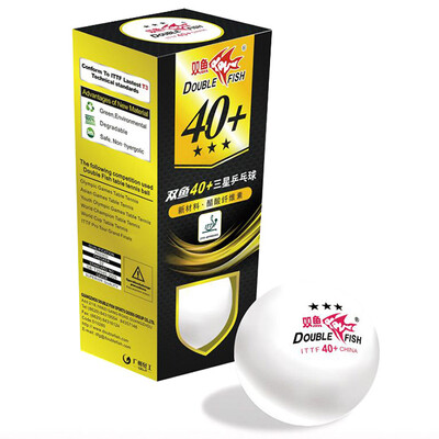 

Pisces Samsung Table Tennis 40 new material white international competition with the ball 3 loaded
