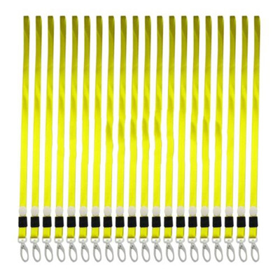 

20pcs Lanyard ID Name Badge Business Card Key Holder Case Neck Strap New
