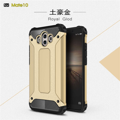 

Fivice Huawei Mate 10 case Luxury Silicone Diamond Armor PC Hard Shell Phone Case