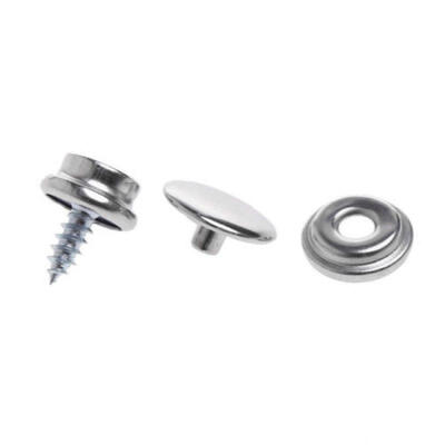 

63x153x Stainless Boat Marine Canvas Fabric Snap Cover ButtonSocket Fastener