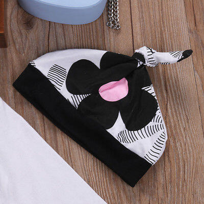 

Newborn Infant Baby Boy Girl Cotton Tops Romper Pants 3Pcs Outfits Set Clothes