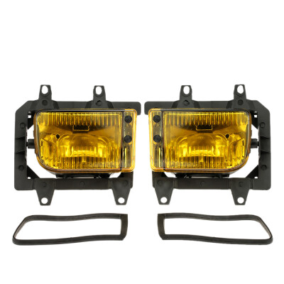 

Pair of Left & Right Front Fog Light Transparent Plastic Lens Kit for BMW E30 3-Series 1985-1993