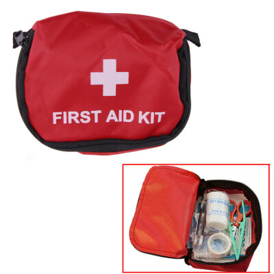 

First Aid Kit 0.7L Красный Кемпинг Emergency Survival сумка бинты Drug Водонепроницаемый