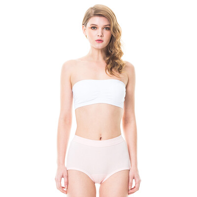 

Jingdong supermarket three guns 3 ladies cotton underwear cotton ribs stretch female briefs shallow jade light jade warm powder XL