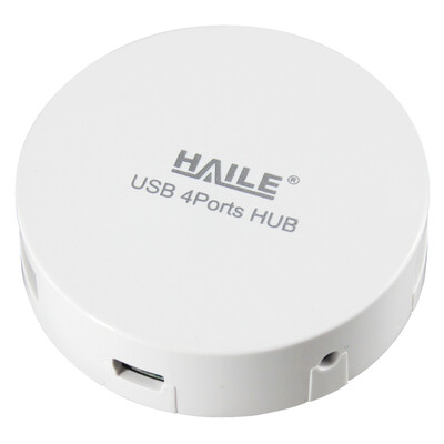 

Хайле Лок HU-05 мини квадратики 7 USB2.0 расширение HUB концентратор настольных компьютеров, таких как Apple, обычный ноутбук универсальный сплиттер 80см белый