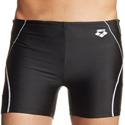 

Arena A Rena Men flat swim trunks comfortable quick training high-performance anti-chlorine resistant large size leisure swimming pants FMS5279ME black&white 4XL