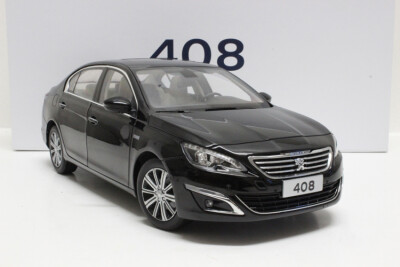 

118 scale PEUGEOT 408 2014 diecast model car black