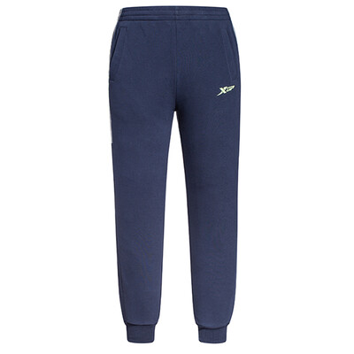 

Jingdong Supermarket] Xtep XTEP 884129639001 sports trousers deep blue  code
