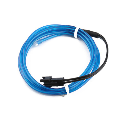 

1M Colorful Flexible EL Wire Tube Rope Neon Light Glow Car Party Decor