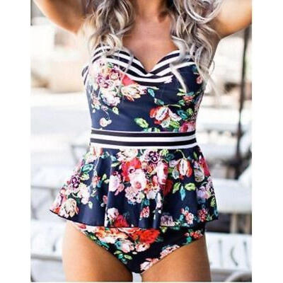 

Women One Piece Swimsuit Swimwear Bathing Suit Summer Beachwear New