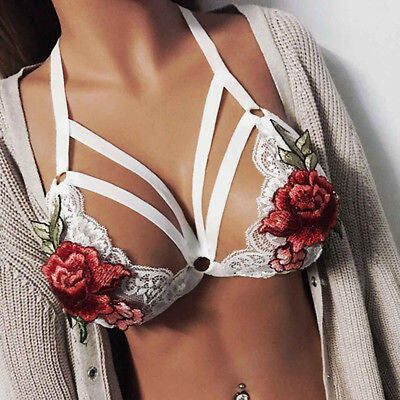 

Women Fashion Tops Bustier Bra Vest Crop Top Bralette Sleeveless Blouse Tank New