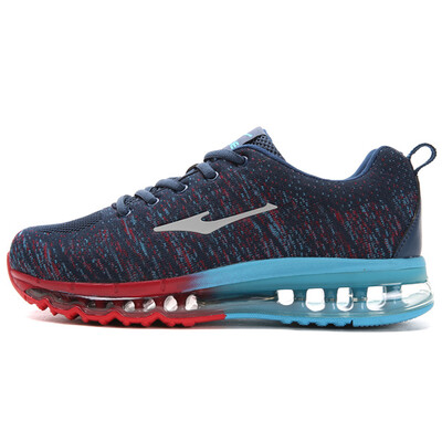 

Jingdong supermarket] Erke erke men's shoes running shoes full palm air flying flying sports shoes 51115303056 Dodge blue / light blue 42 yards