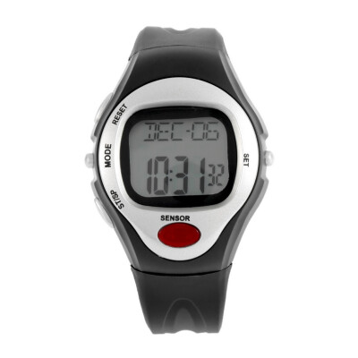 

Pulse Heart Rate Monitor Calories Counter Fitness Watch Time StopWatch Alarm