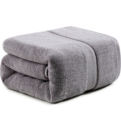 

SANLI hotel long cotton bath towel 80×160cm soft&comfortable 800g grey