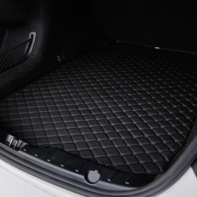 

Hengka car trunk mat special tail box pad Cruze Golf 7 Langyine sagitar sagitar haval H6 new Fox wing tiger tail box mat frosted leather black