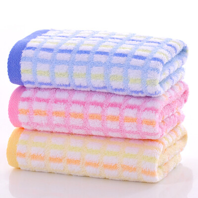 

【Jingdong Supermarket】 Yongliang towel home textiles cotton water droplets sound towel soft absorbent face wash towel mixed color 3 installed 100g / Article 33 * 74cm /