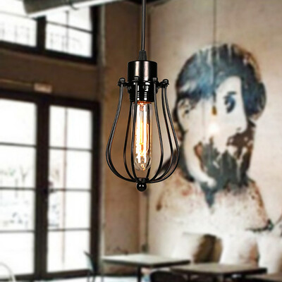 

Everflower Loft Industrial Retro Pendant Lights Metal for Bedroom Dining Room Bar