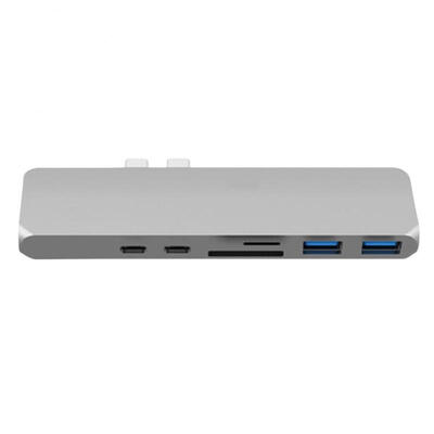 

USB-C Type C Video HD Output 4K HDMI USB 30 Adapter 7 in 1 HUB For MacBook Pro