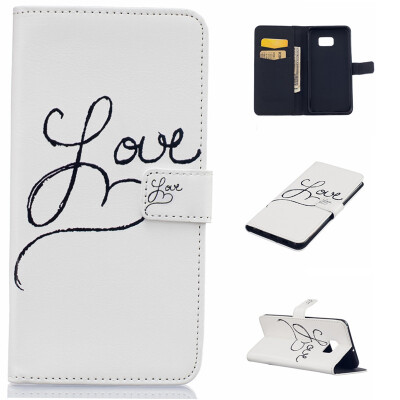 

Love Design PU Leather Flip Cover Wallet Card Holder Case for SAMSUNG Galaxy S6 edge Plus