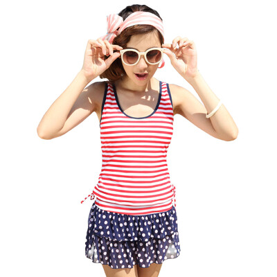 

QIHAI Ladies swimsuits splited three pieces swimwear