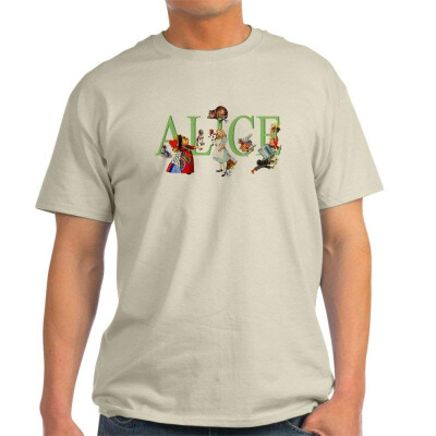 

CafePress Alice&Her Friends In Wonderland Light T-Shirt - 100 Cotton T-Shirt