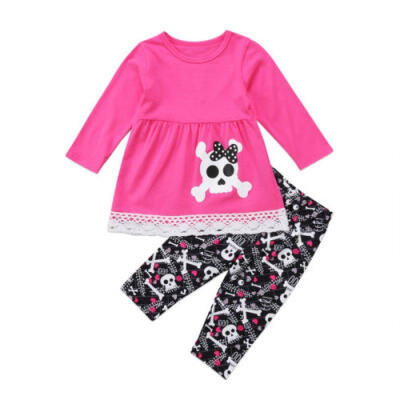 

Toddler Kids Baby Girl Floral Top T-shirt Dress Pants Legging Outfit Set Clothes