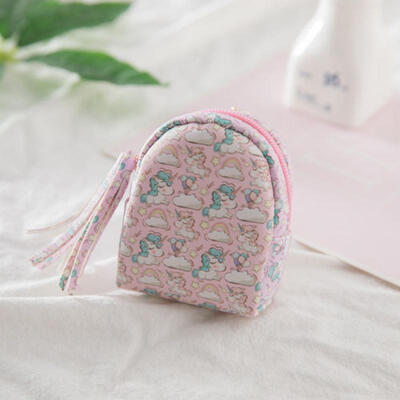 

Cute Women Mini Coin Unicorn Wallet Card Backpack Purse Bag Keys Pouch Gift New