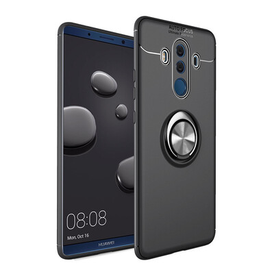 

Fivice Huawei Mate 10 Pro case TPU metal ring shell magnetic bracket soft shell