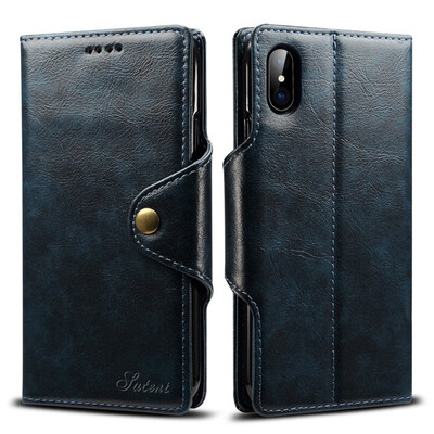 

New iPhoneX Mobile Phone Case Apple 8Plus Flip Card Protector All-inclusive Multi-function Wallet