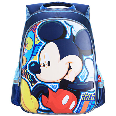

Disney (Disney) Детская сумка Mickey для мужчин 1 - 4 классная сумка для учащихся начальной школы D12006A сокровище синее